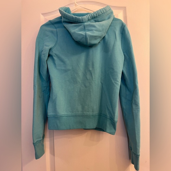 Hollister Blue Zip Up Sweater - Picture 5 of 6